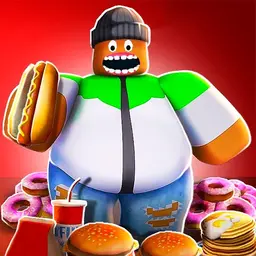 +1 Fat per Second! Eat and Fat! Free Game Online