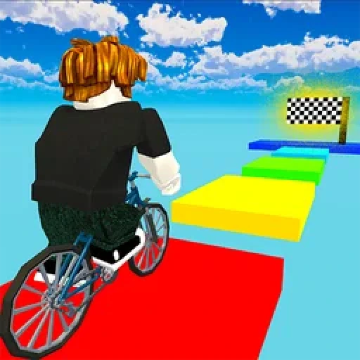 Obby but You're on a Bike Free Game Online