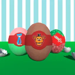 Egg Surprise: Huggy Waggi, Minecraft, Fnaf Free Game Online