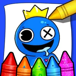 Rainbow Friends - Coloring Book for kids Free Game Online