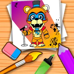 Wonder Coloring. FNAF Freddy Free Game Online